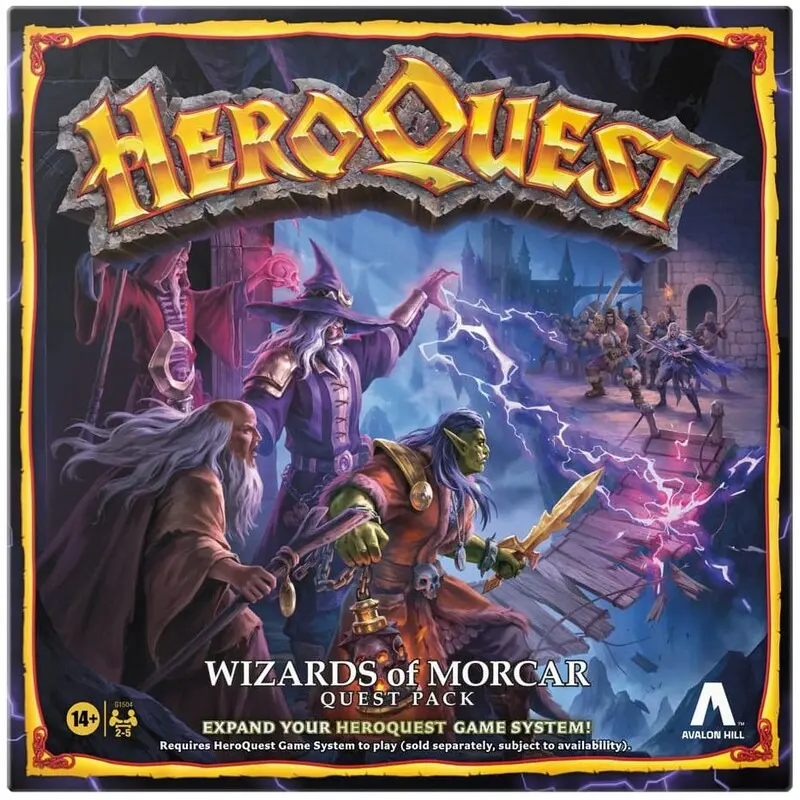 HeroQuest Wizards of Morcar Expansion