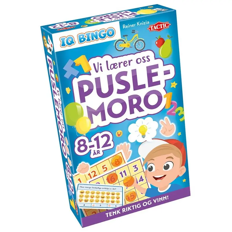 Vi lærer oss Puslemoro Spørrespill