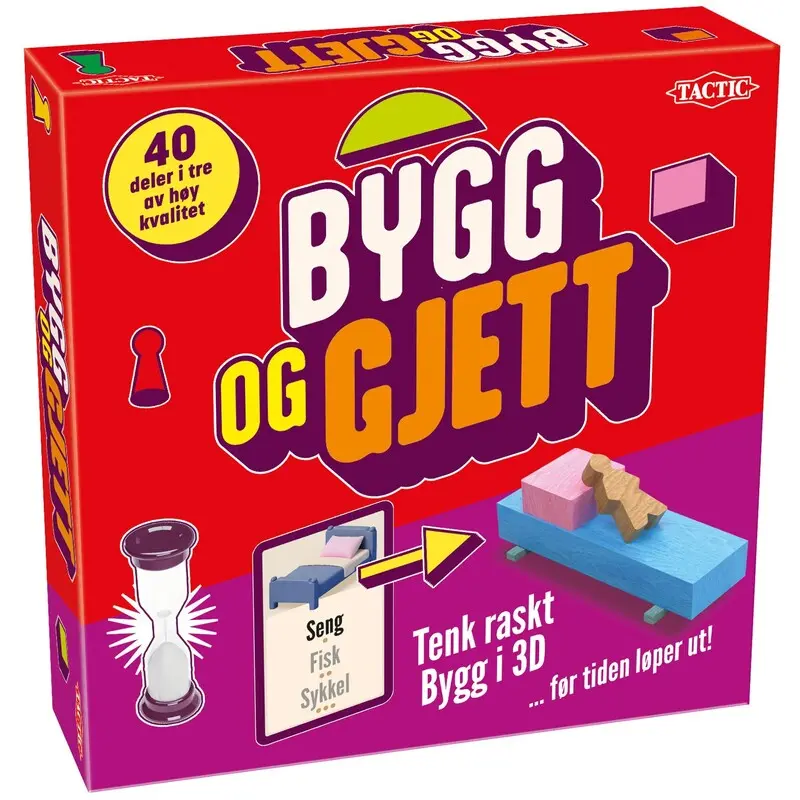 Bygg og gjett Partyspill