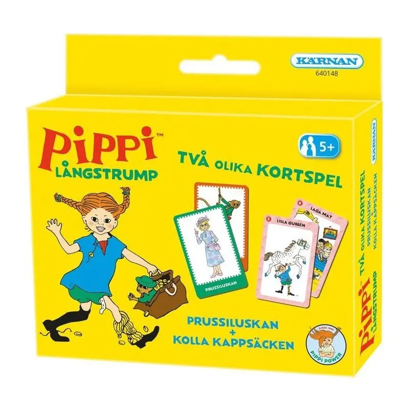 Pippi Långstrump Kortspel - SVENSK