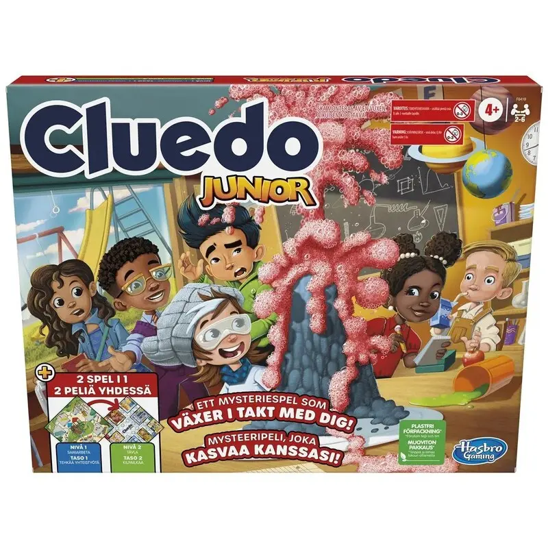 Cluedo Junior 2 Games In 1 - SVENSK