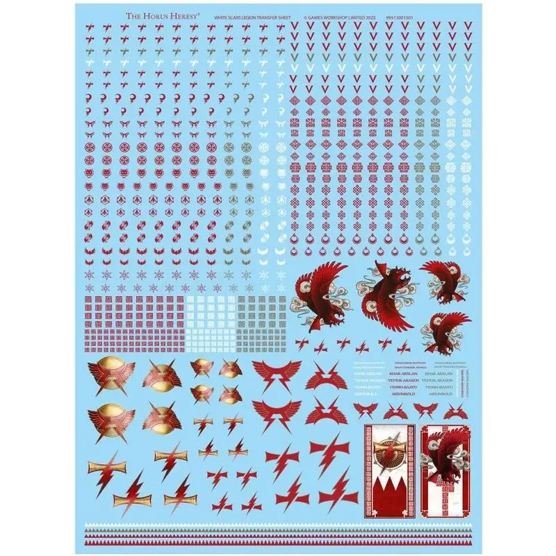 White Scars Legion Transfer Sheet