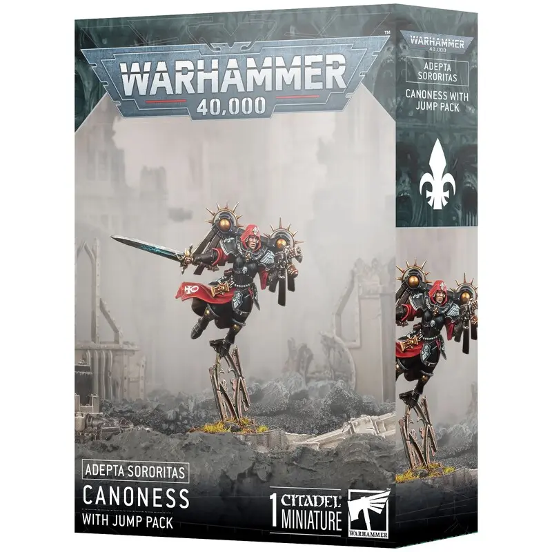 Adepta Sororitas Canoness with Jump Pack