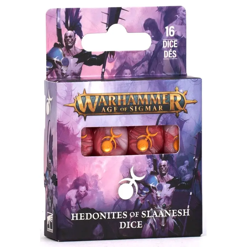 Hedonites of Slaanesh Dice