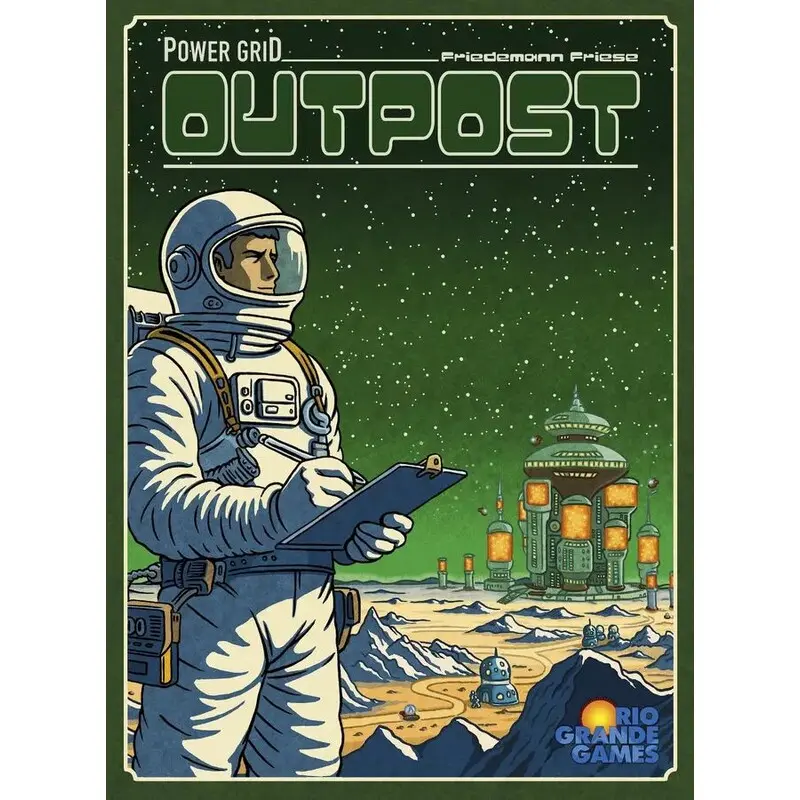 Power Grid Outpost Brettspill