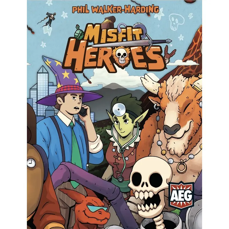 Misfit Heroes Brettspill