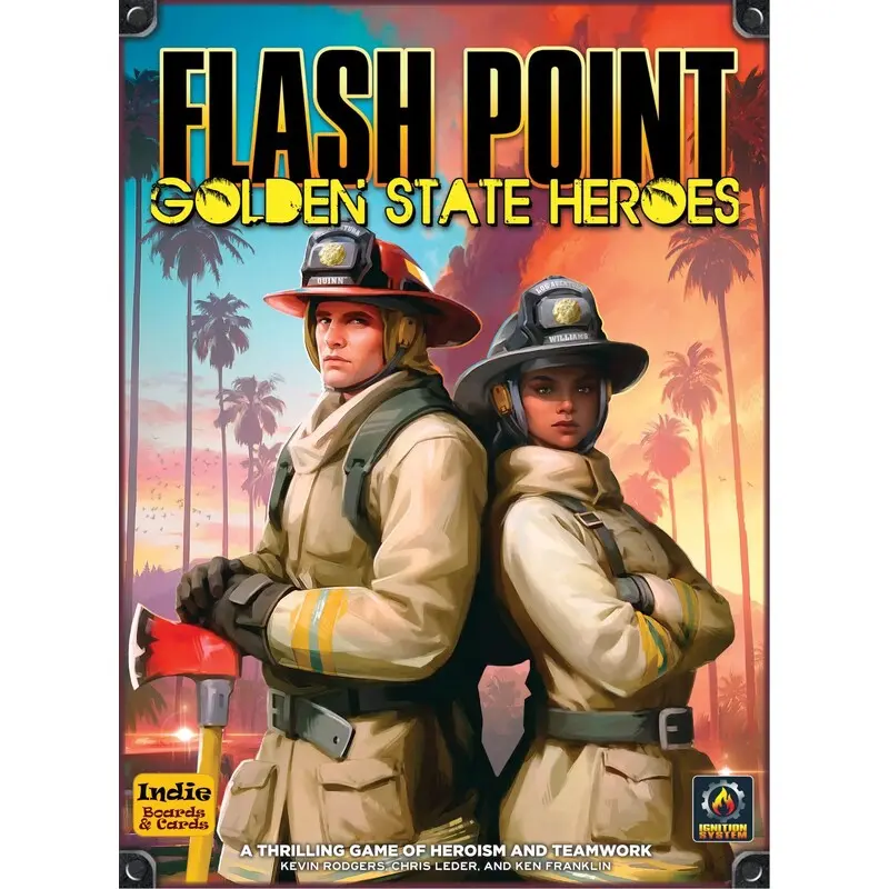 Flash Point Golden State Brettspill