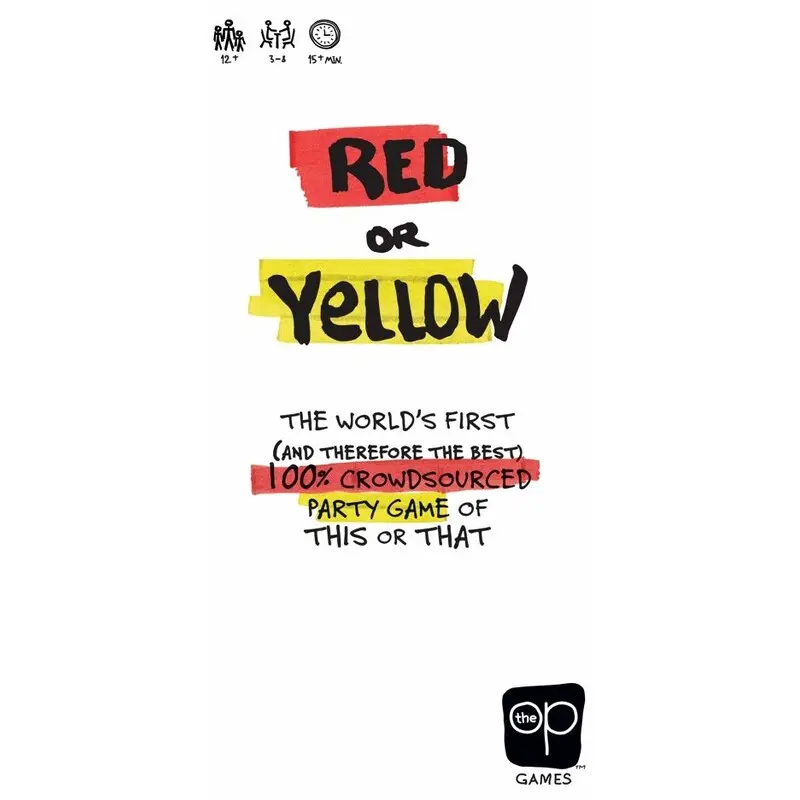 Red Letter Yellow Letter Partyspill