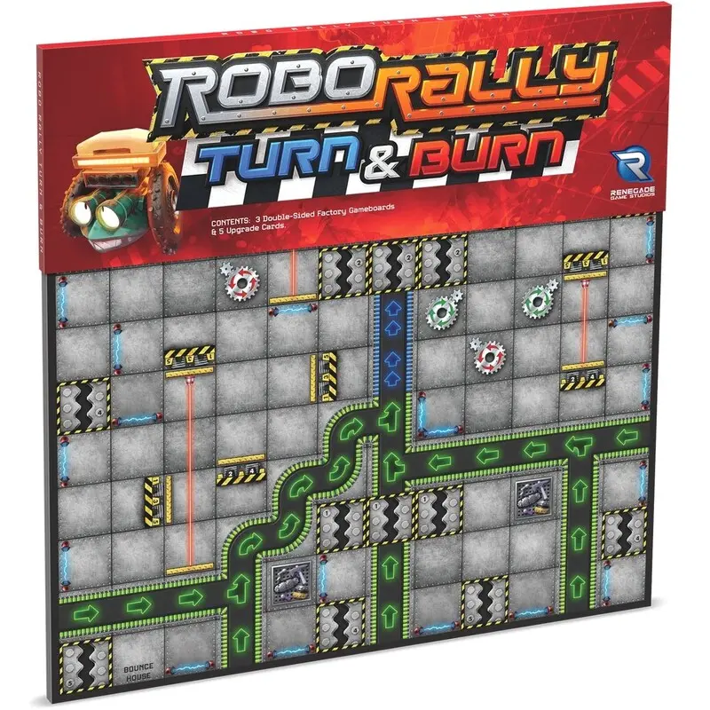 Robo Rally Turn & Burn Expansion