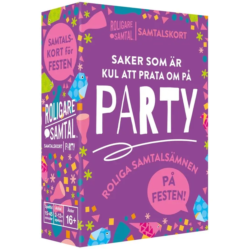 Roligare Samtal Party - SVENSK