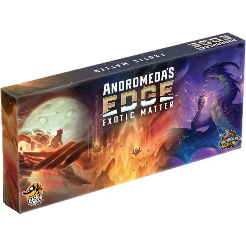 Andromedas Edge Exotic Matter Expansion