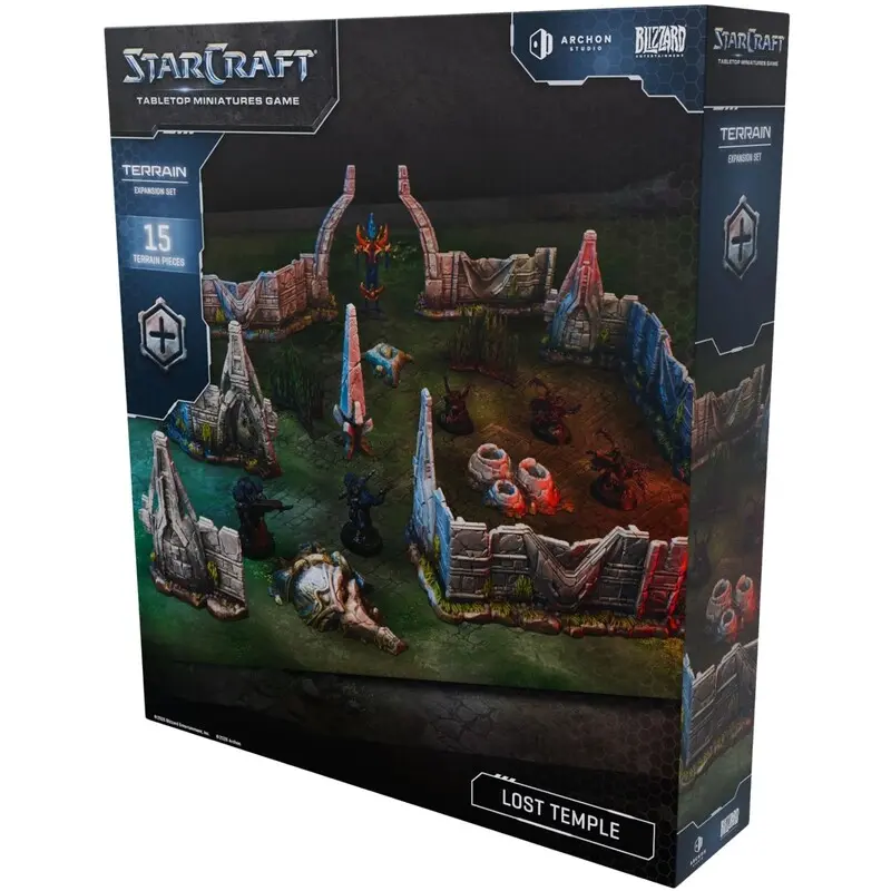 StarCraft Terrain Lost Temple