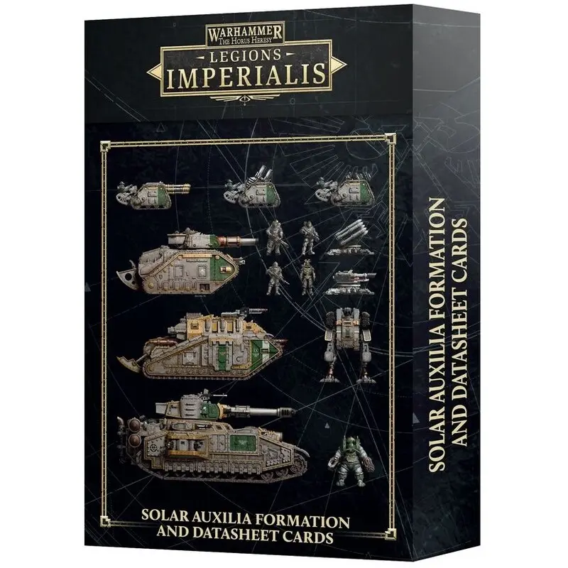 Solar Auxilia Formation/Datasheet Cards