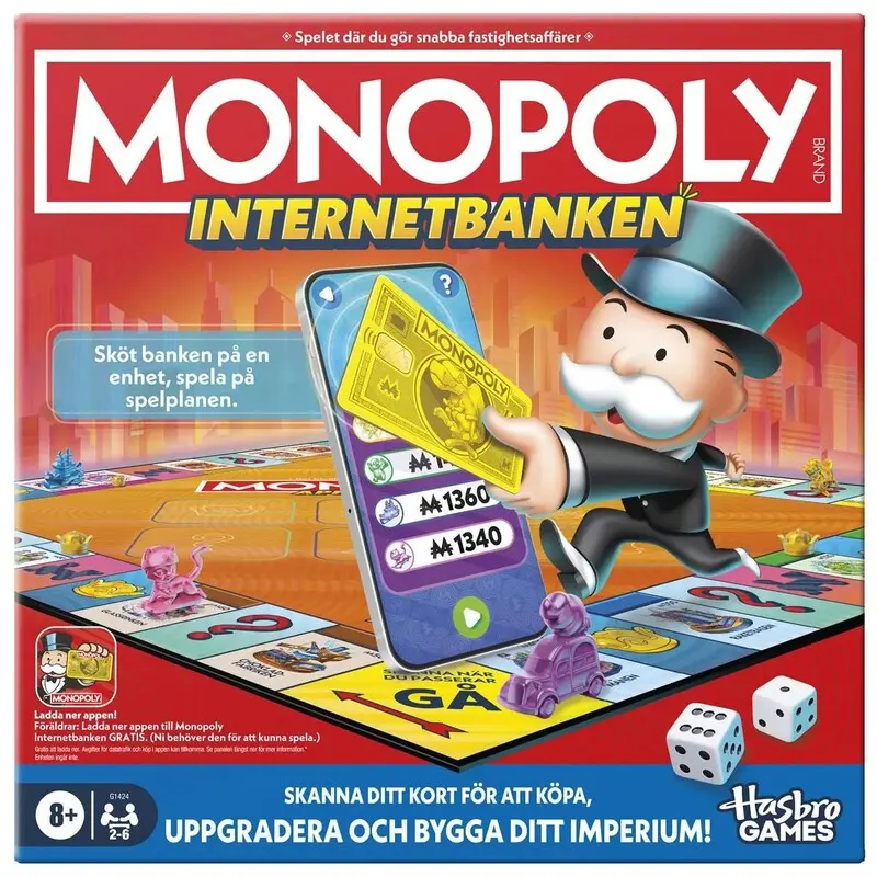 Monopoly Internetbanken - SVENSK