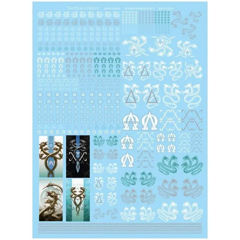 Alpha Legion Transfer Sheet