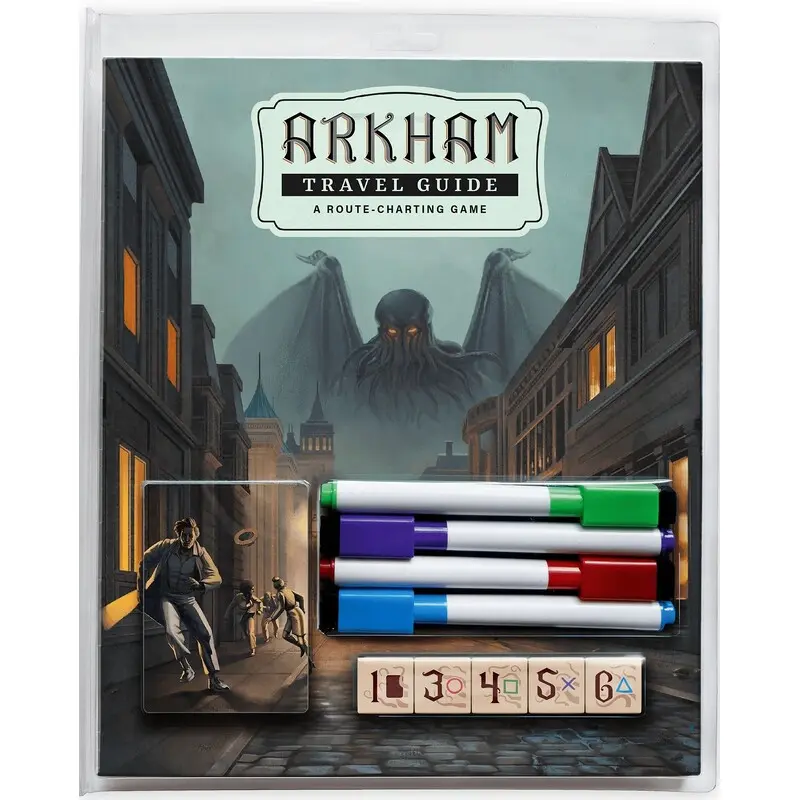 Arkham Travel Guide Brettspill