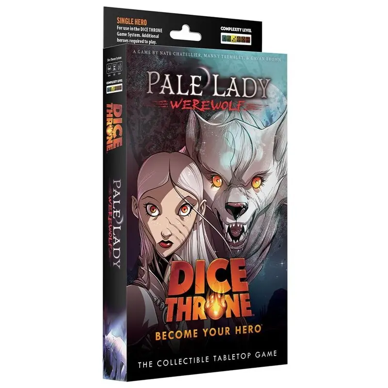 Dice Throne Pale Lady Werewolf Hero Pack