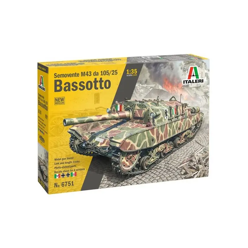 Semovente M43 105/25 Bassotto