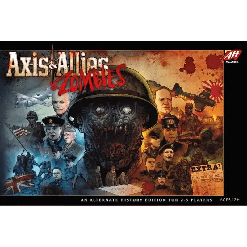 Axis & Allies & Zombies Brettspill
