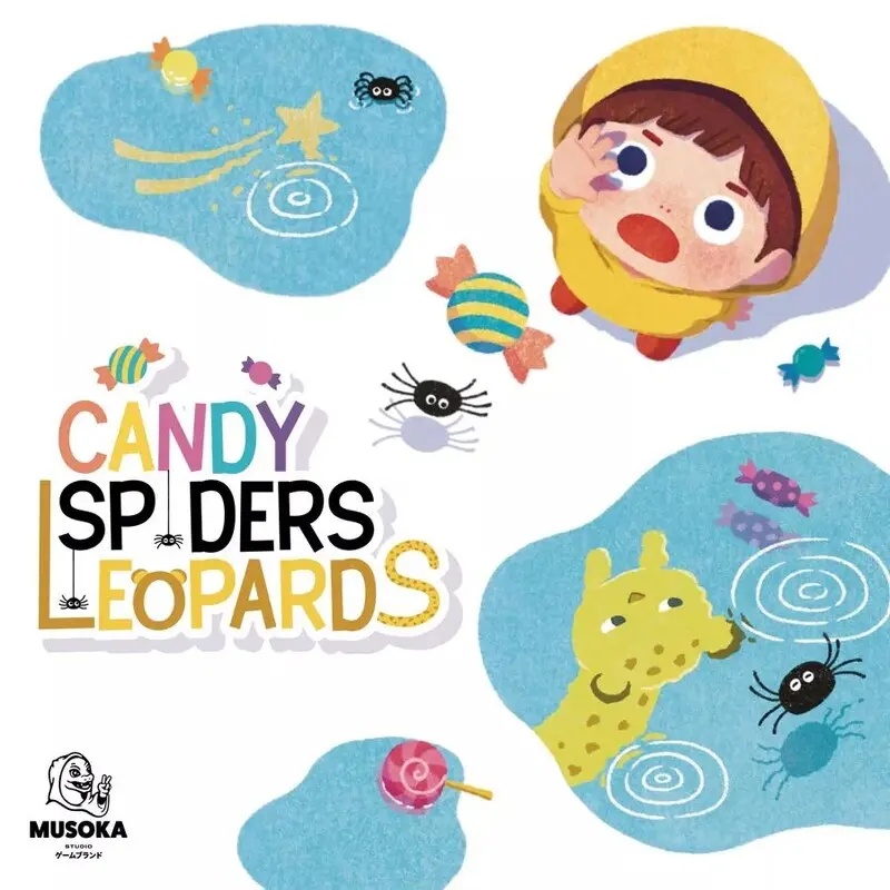 Candy Spiders Leopards Brettspill