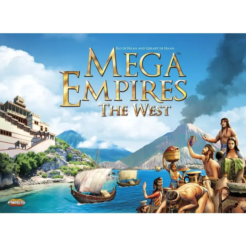 Mega Empires The West Brettspill