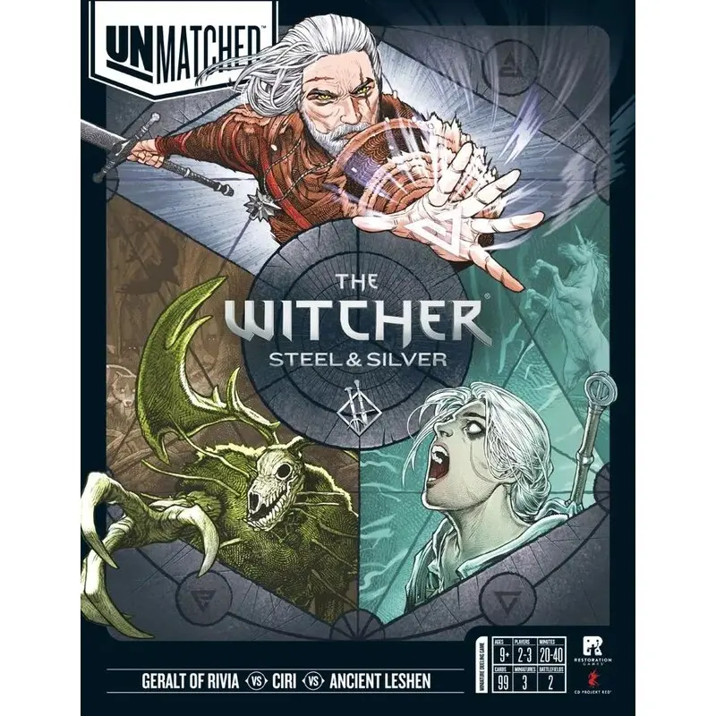 Unmatched The Witcher Steel & Silver