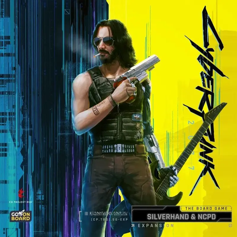 Cyberpunk 2077 Johnny Silverhand & NCPD