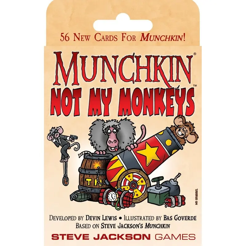Munchkin Not My Monkeys Expansion