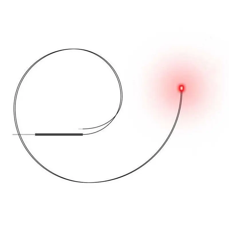 LED Light Red - 1mm (10 stk)