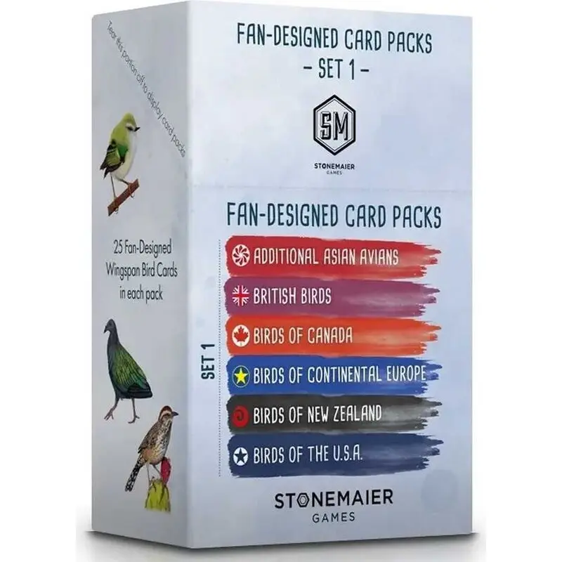 Wingspan Fan Designed Card Pack 1