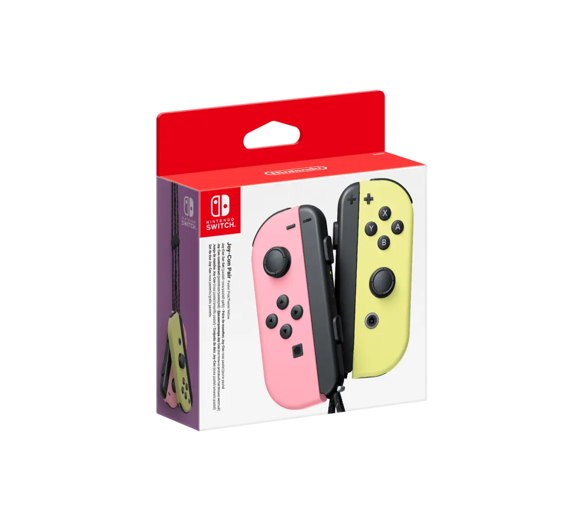 Joy-Con Pair - Pastel Pink/Pastel Yellow - GamingButikken