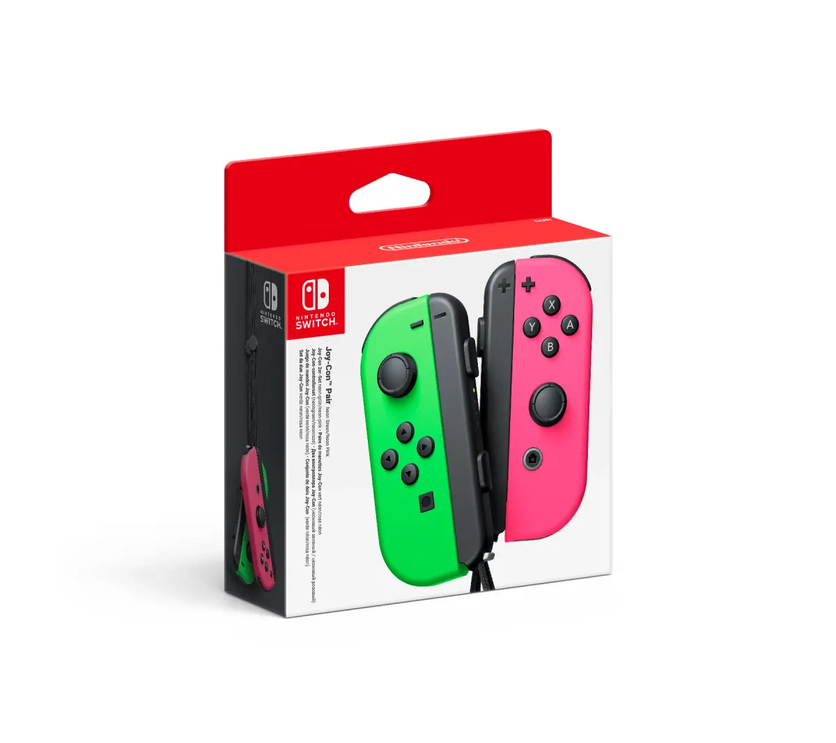 Joy-Con Pair - Neon Green / Neon Pink - GamingButikken