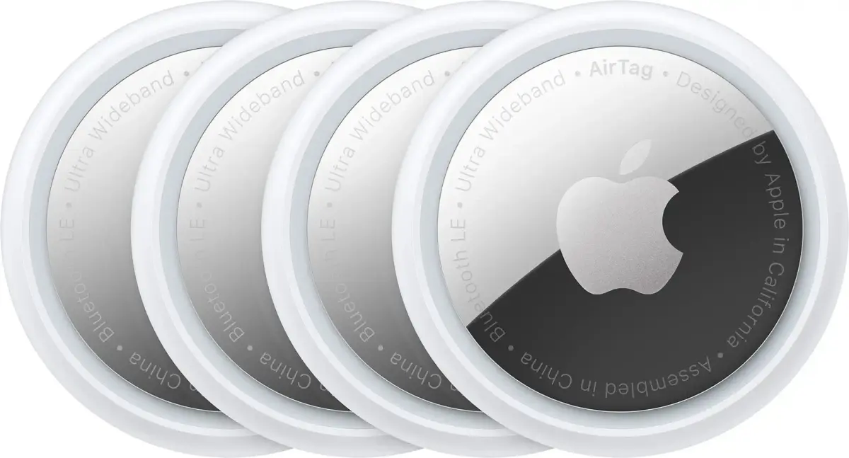 Apple AirTag sporingsbrikke (4-pakning) - GamingButikken