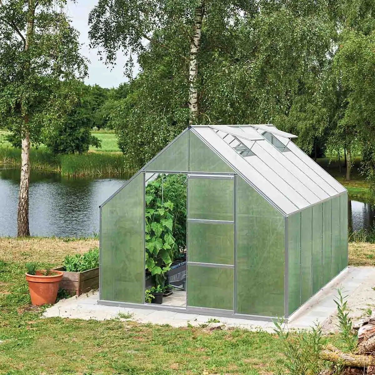 Bruka Aluminium 9,7 m²