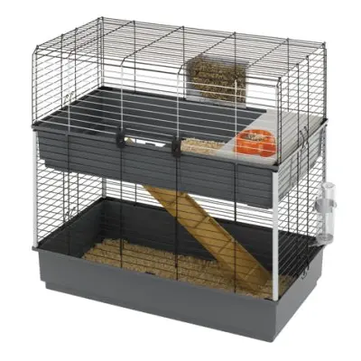 Fp rabbit 100 dobbel 99x51.5x97.5cm - Gnagerbutikken.no