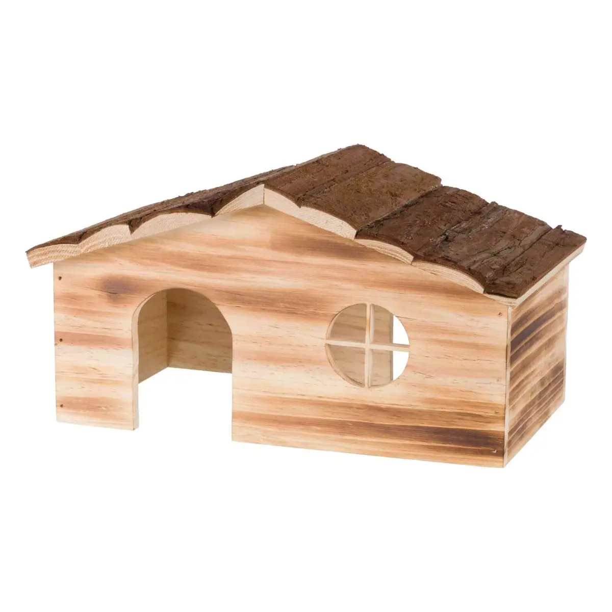 Kaninhus 2 innganger, Trixie Trehus Ragna - Gnagerbutikken.no