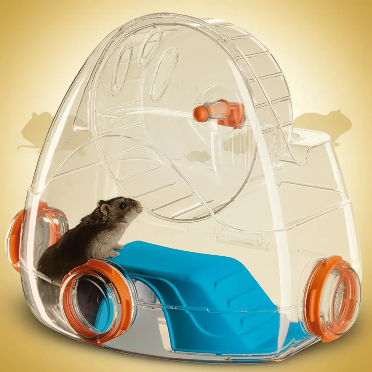 Hamster løpehjul-modul Ferplast Gym 32,3×23×26,3 cm - Gnagerbutikken.no