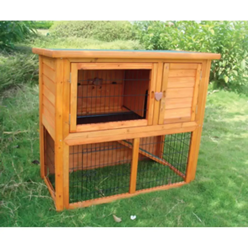 Utebur ferie 2 etg. og rampe 104x52x92cm - Gnagerbutikken.no