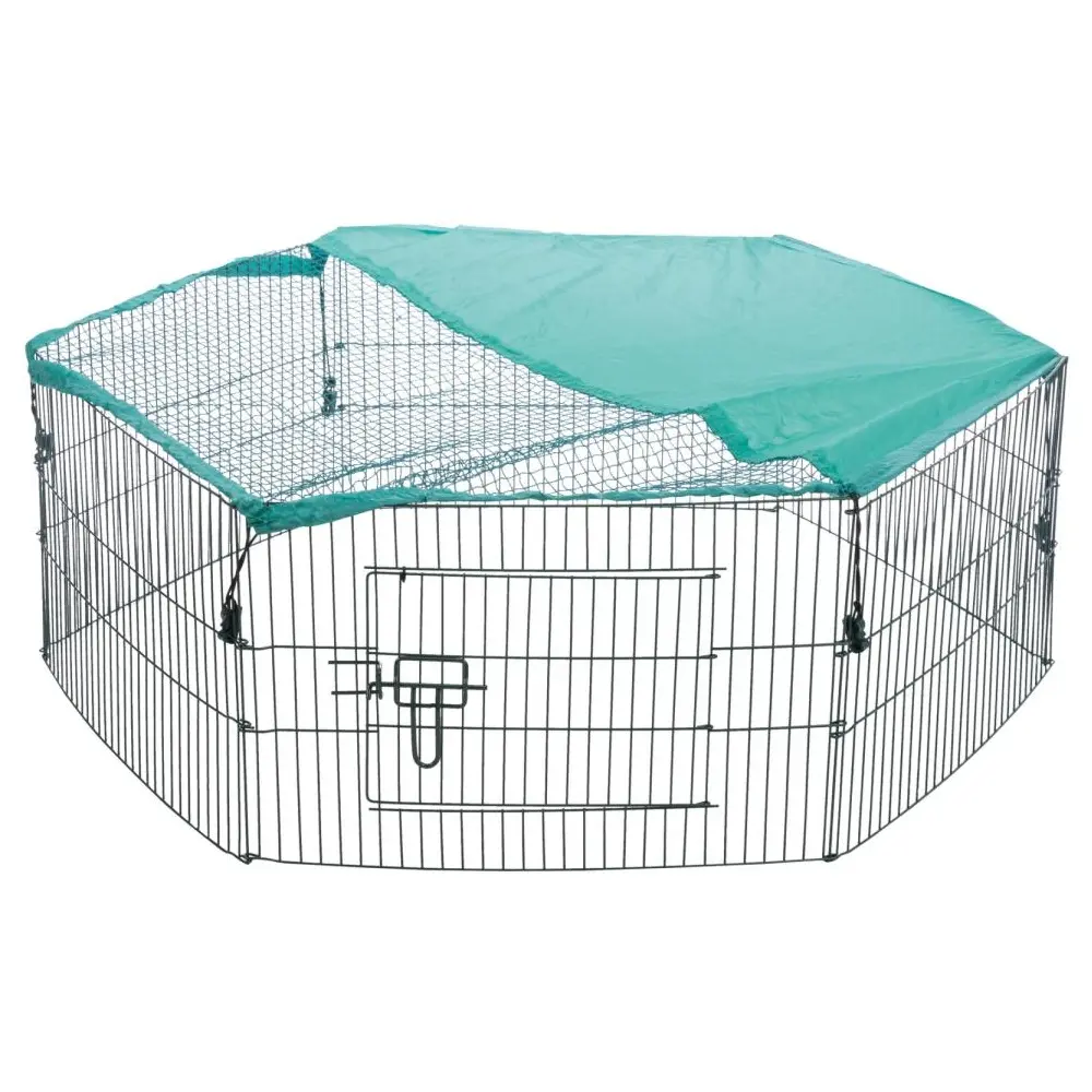 Trixie Utendørs løpegård for smådyr med netting Ø116 x H38 cm - Gnagerbutikken.no