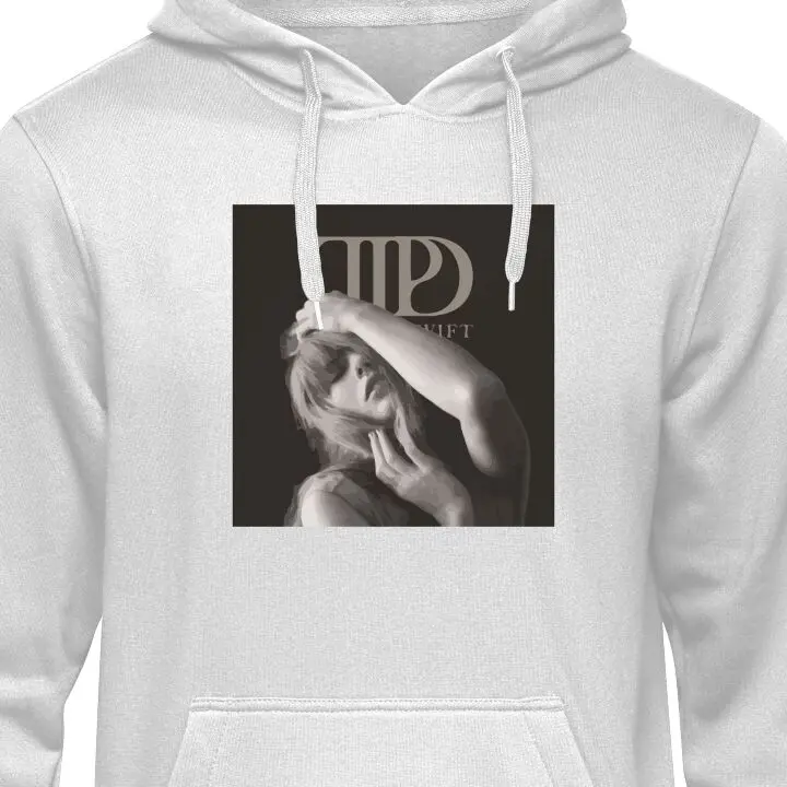 Klassisk Hettegenser | Hettegenser for Voksne Grå Medium Taylor Swift Taylor Swift Grå Medium