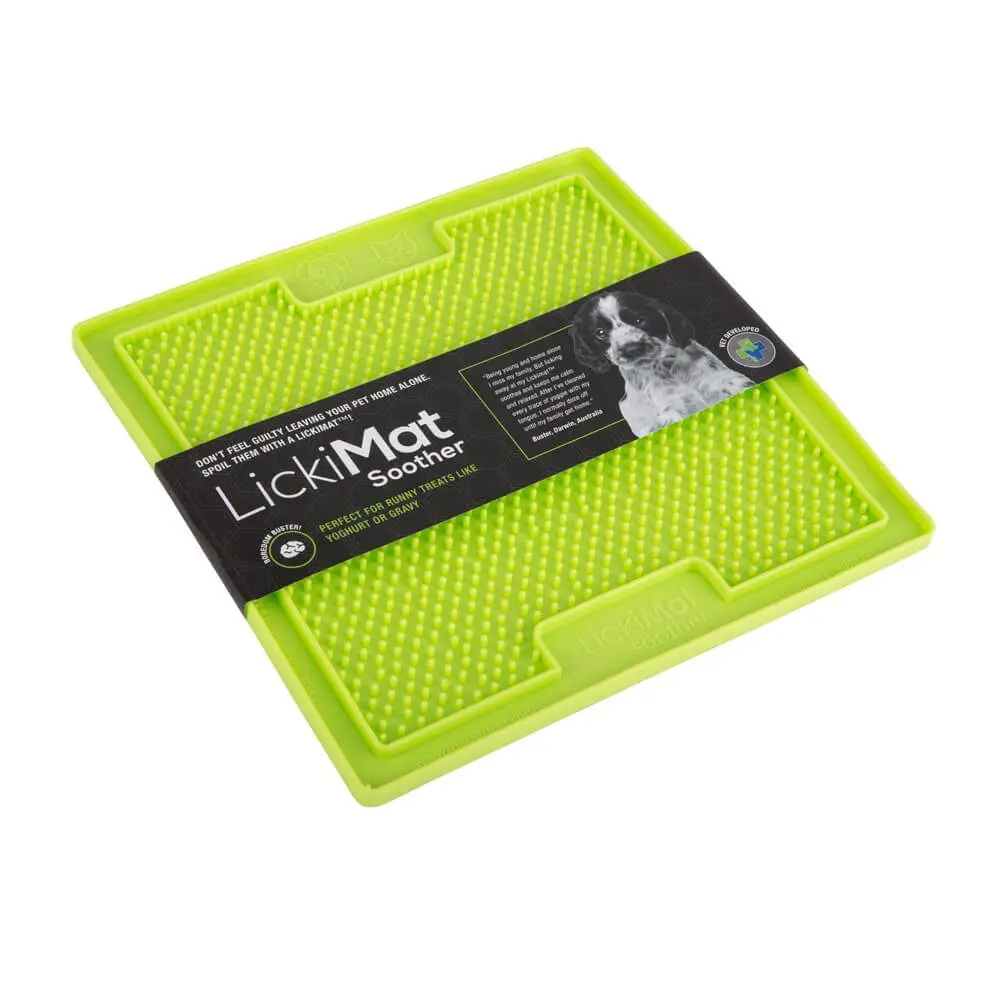 LickiMat Soother Slikkematte 20 x 20 cm - Hund i Norge