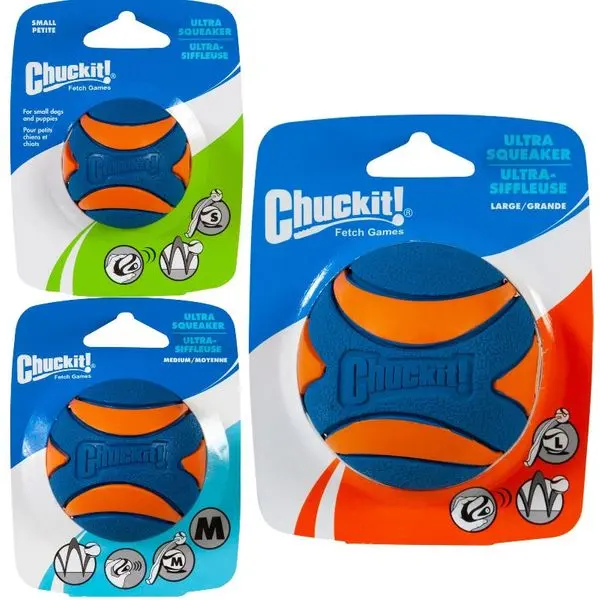 Chuckit! Ultra Squeaker Ball -Ball Med Lyd - Hund i Norge