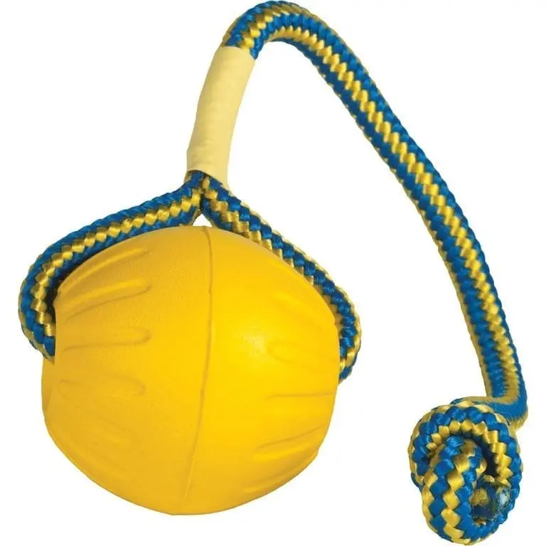 Starmark flyteball-foam ball med tau - Hund i Norge