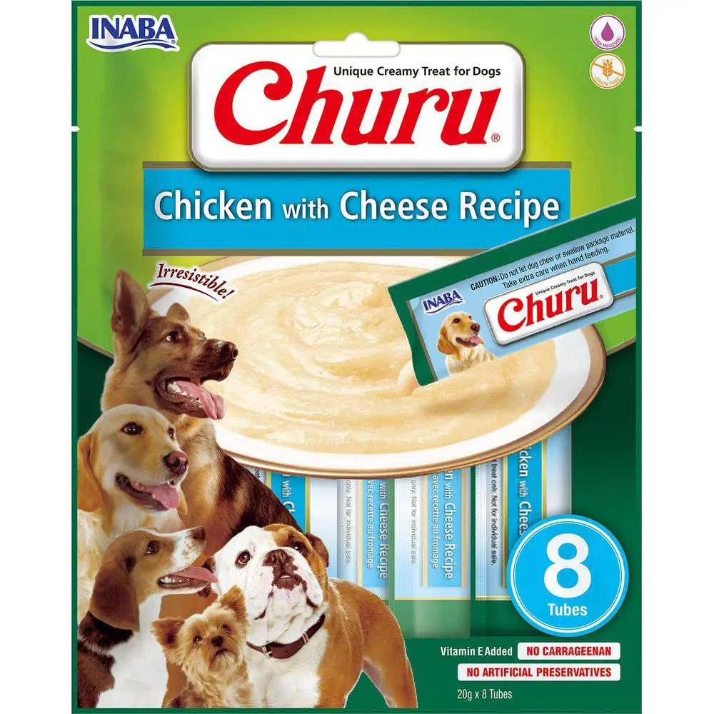 Inaba Churu kylling med ost for hund - Hund i Norge