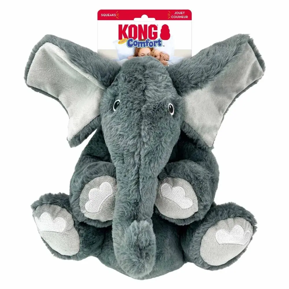 Kong Comfort Kiddos jumbo Elephant Xl 33x33x19cm - Hund i Norge