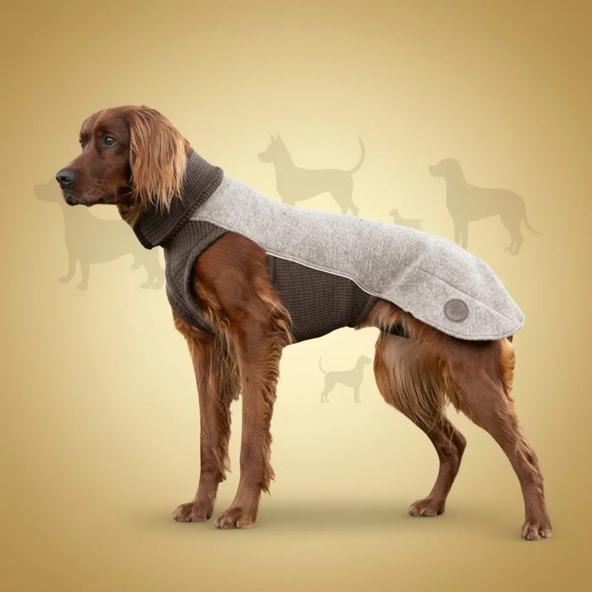 Sidney ulldekken i merinoull - for korthårede hunder - Hund i Norge