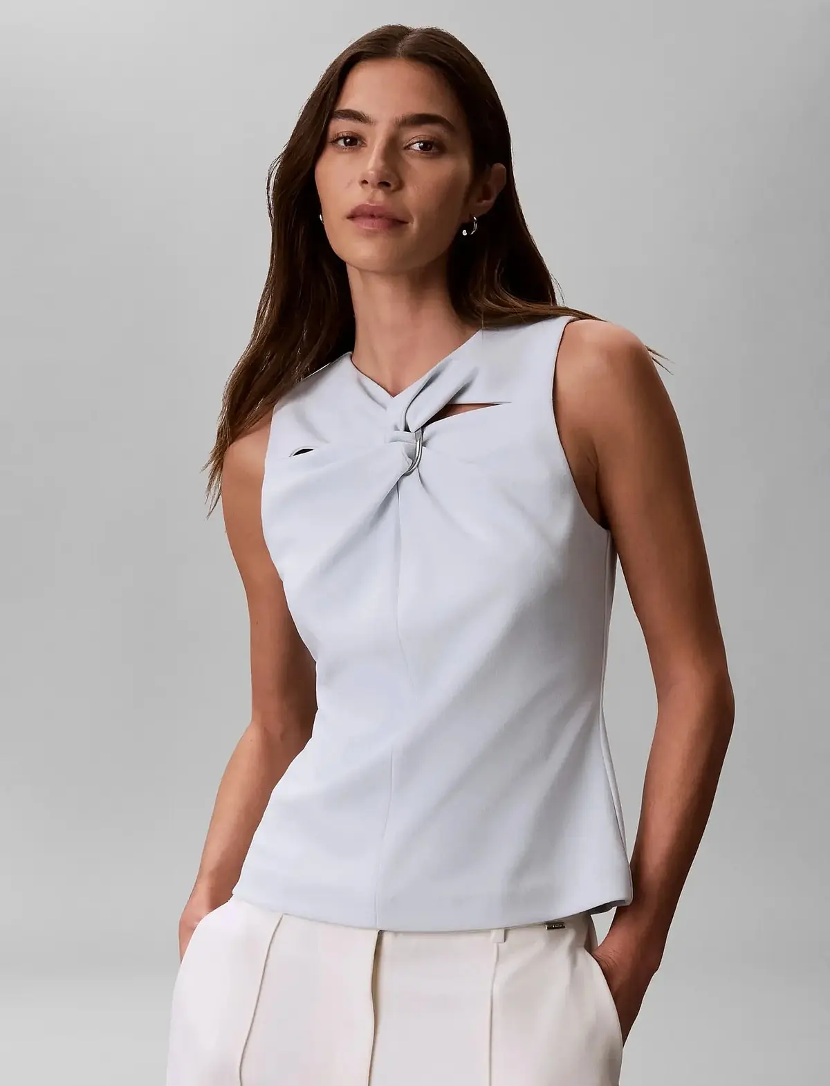 SCUBA CREPE HARDWARE TOP