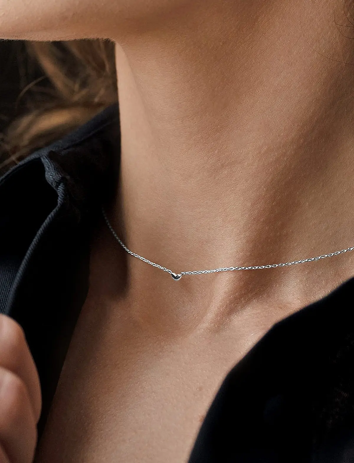 Loving Heart drop necklace
