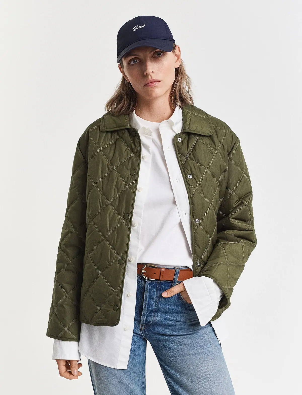 QUILTED JACKET WITH COLLAR