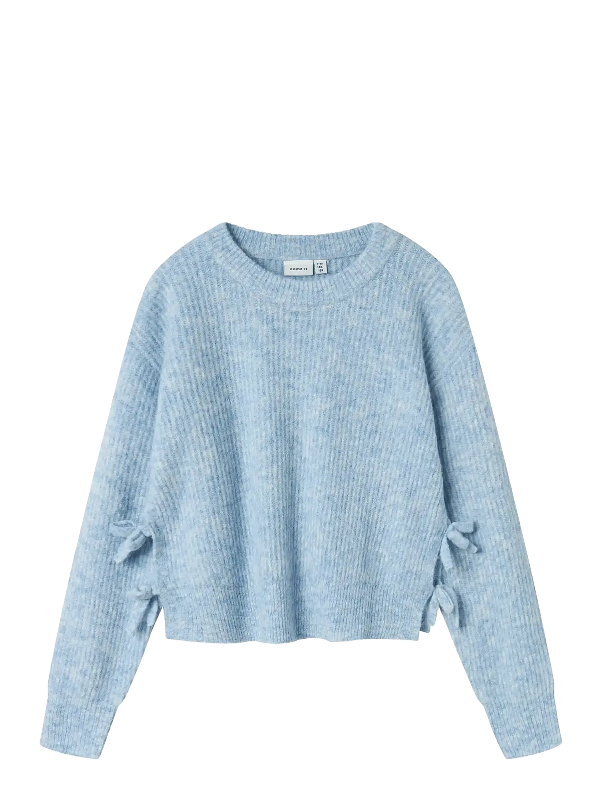 NKFLINNEA LS LOOSE SHORT KNIT